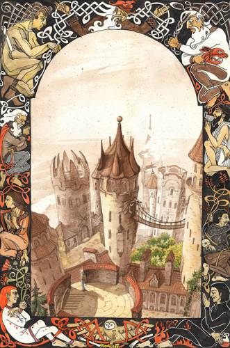 В романе Анны Коростелевой "Школа в Кармартене" эта башня была самой стеснительной.