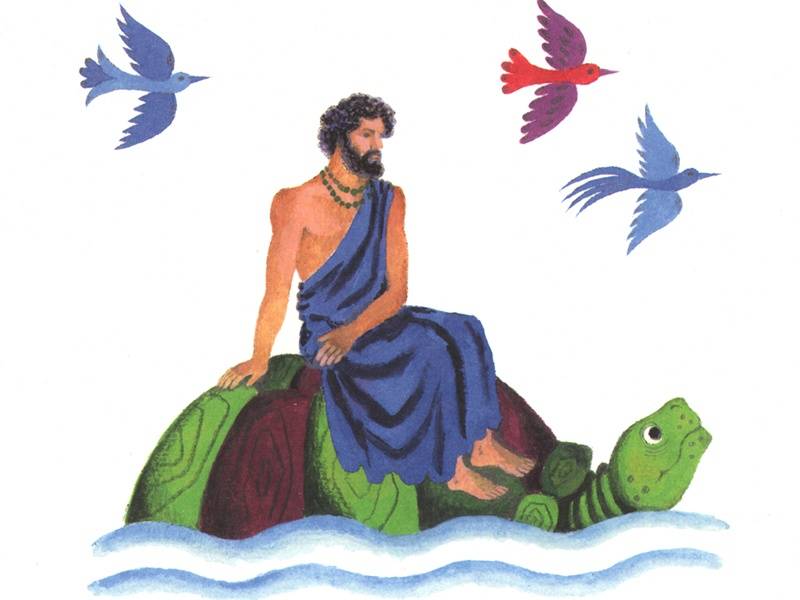 Иллюстрация 3 из 16 для Черепаха и остров | Лабиринт - книги. Источник: Папмамбук