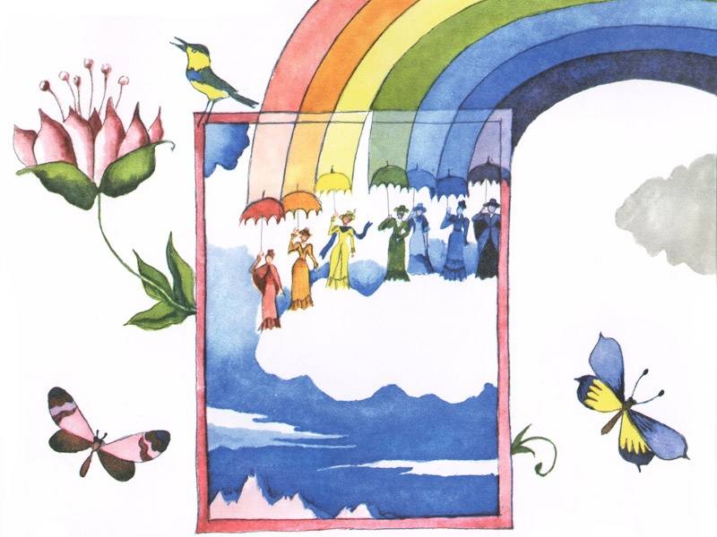 Иллюстрация 2 из 31 для Старушки с зонтиками - Лопес Кофиньо | Лабиринт - книги. Источник: Папмамбук
