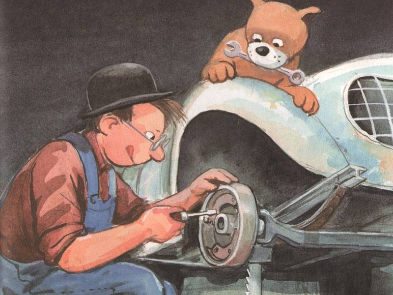 Иллюстрация 5 из 87 для Мулле Мек собирает автомобиль - Георг Юхансон | Лабиринт - книги. Источник: Папмамбук