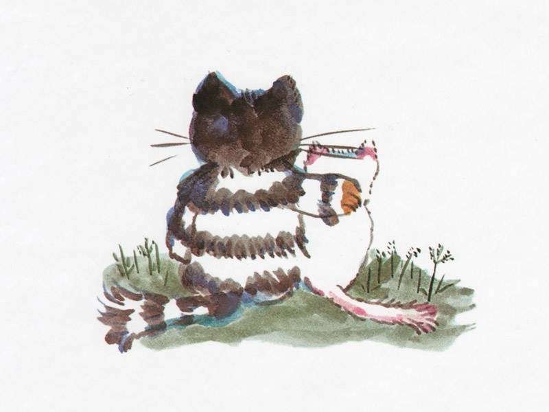 Иллюстрация 4 из 30 для Сказка про кота, который жил миллион раз - Йоко Сано | Лабиринт - книги. Источник: Папмамбук