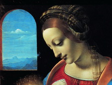 Страница из альбома "Леонардо да Винчи. Полное собрание живописи и графики". Арт-Родник