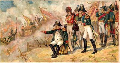В память о войне 1812 года компания "Модерн" выпустила серию продукции, украшенной изображениями императора Александра и Наполеона. Что это было?