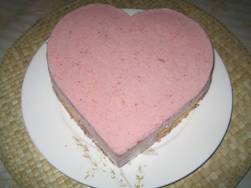 Торт-суфле 'Сердце'