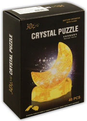 HJ028993 3D Crystal Puzzle Месяц L