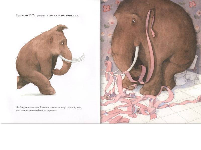 Иллюстрация 6 из 22 для Как воспитать домашнего мамонта - Квентин Гребан | Лабиринт - книги. Источник: Папмамбук