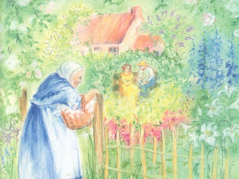 Иллюстрация 15 из 16 для Яблочный пирог (иллюстрации Мэриан ван Зейл) - Хичтум ван | Лабиринт - книги. Источник: Папмамбук