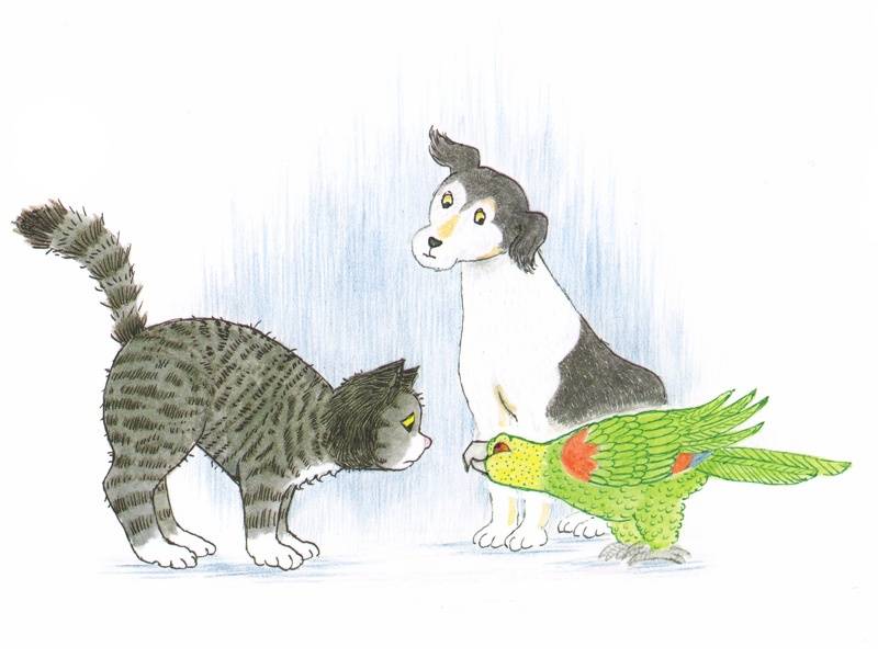 Иллюстрация 7 из 32 для Мяули у ветеринара - Джудит Керр | Лабиринт - книги. Источник: Папмамбук