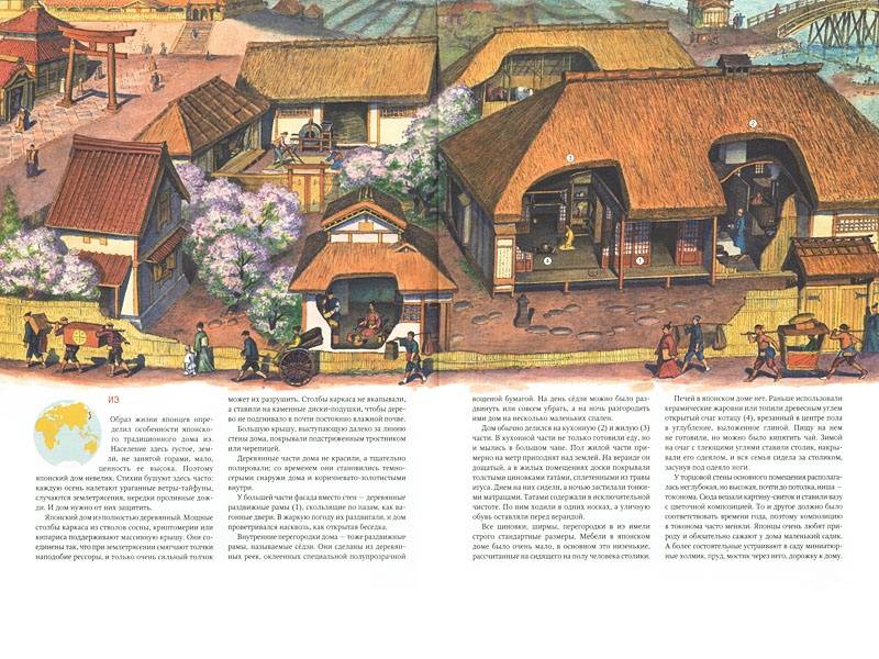 Иллюстрация 9 из 61 для Жилища народов мира - Альбедиль, Березкин | Лабиринт - книги. Источник: Папмамбук